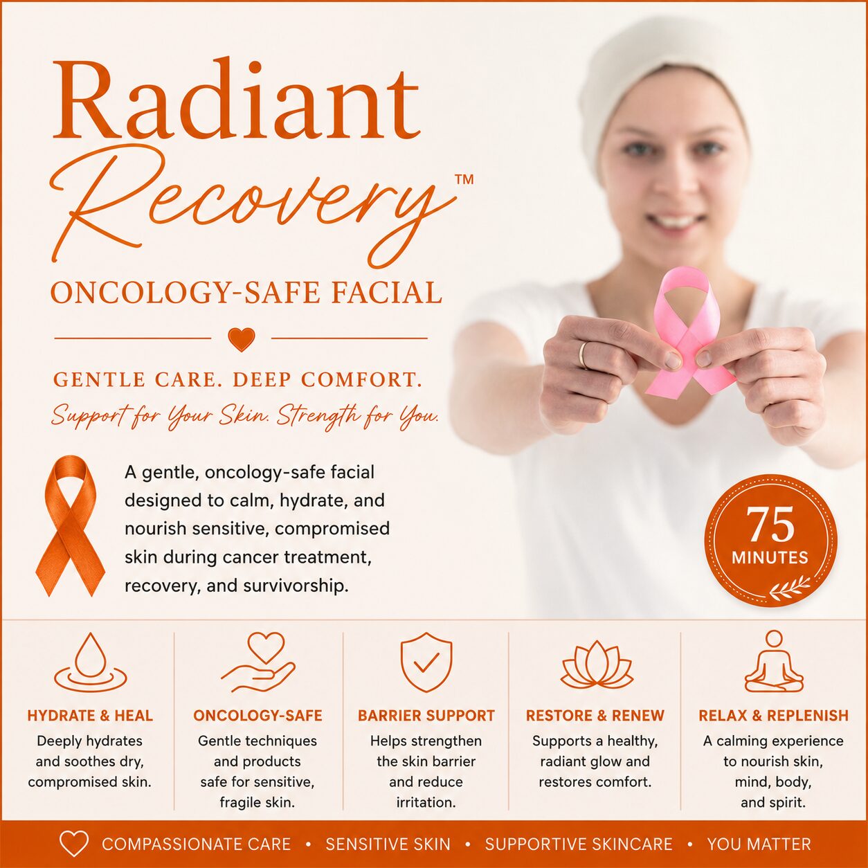 Radiant Recovery Oncology-Safe Facial located in winthrop, ma in the greater boston area. Safe and discreet