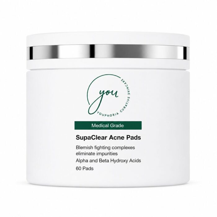 supaclear multi-acid pads for oily and acne prone skin