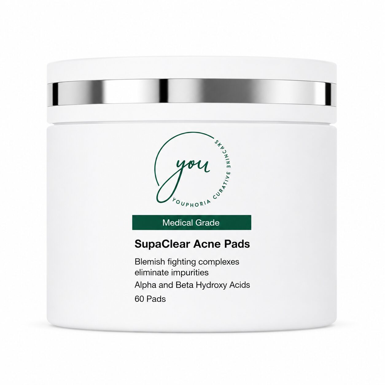 supaclear multi-acid pads for oily and acne prone skin
