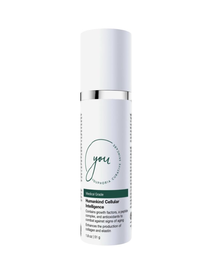 Humankind Cellular Intelligence Peptide Growth Factor serum – advanced dual-source growth factor anti-aging treatment for collagen repair and skin regeneration – Kerry Spindler Bespoke Aesthetics Spa, Boston MA