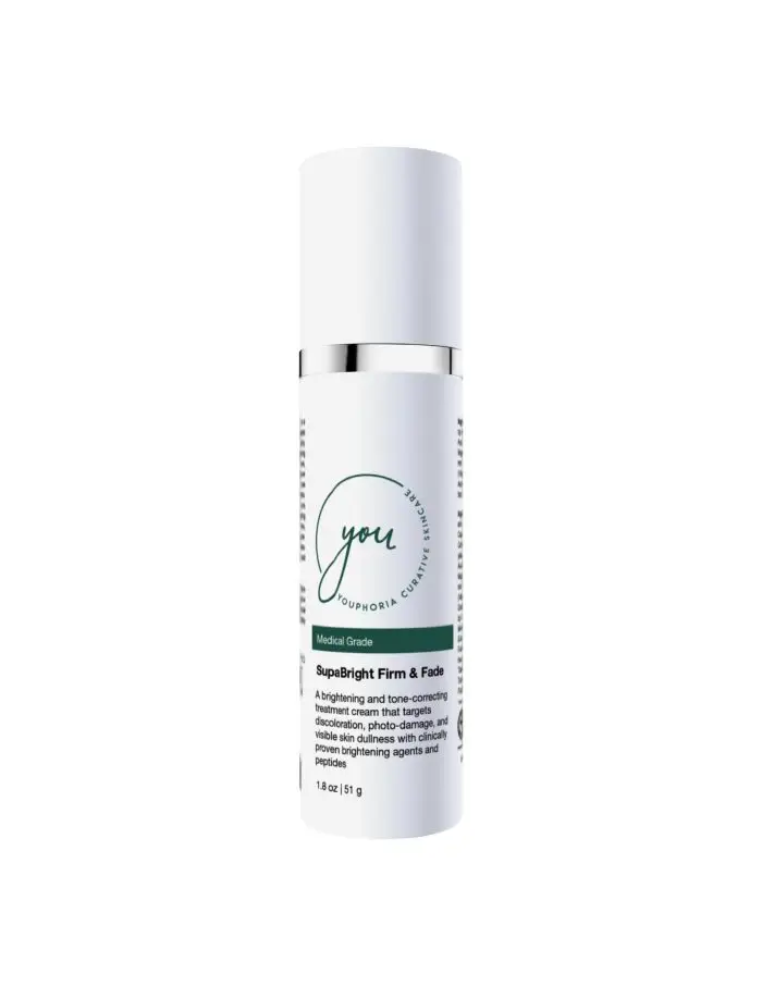 SupaBright Firm and Fade Cream brightening and firming treatment for dark spots and uneven skin tone