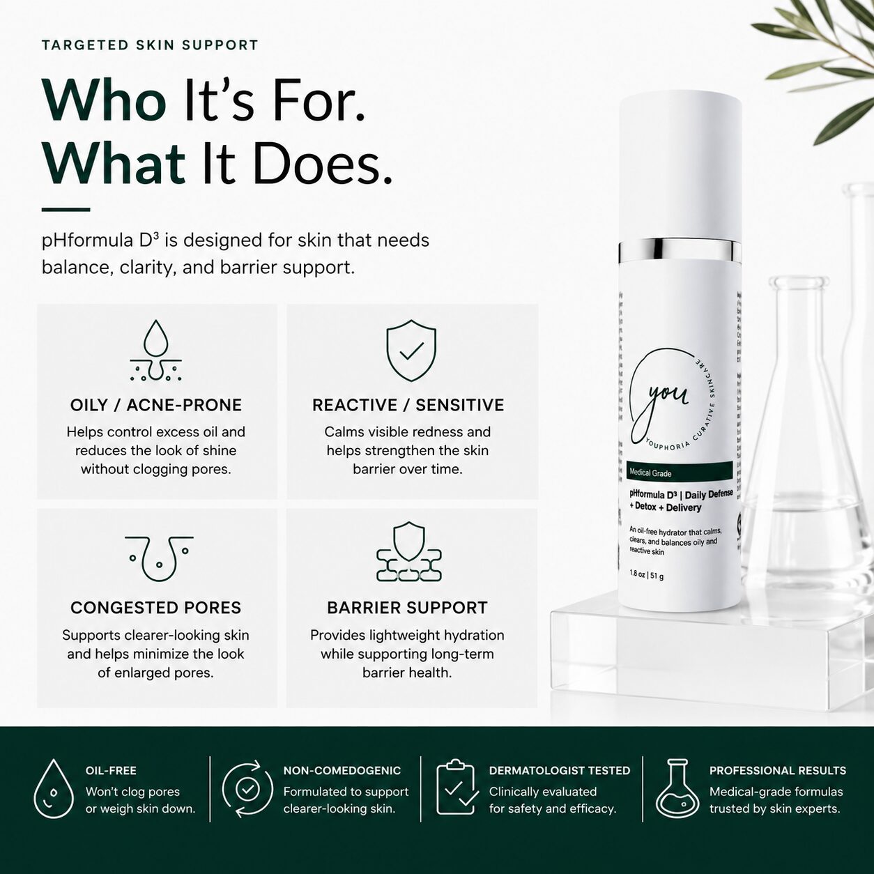 Phormula D3 Oil-Free Moisturizer - Image 3