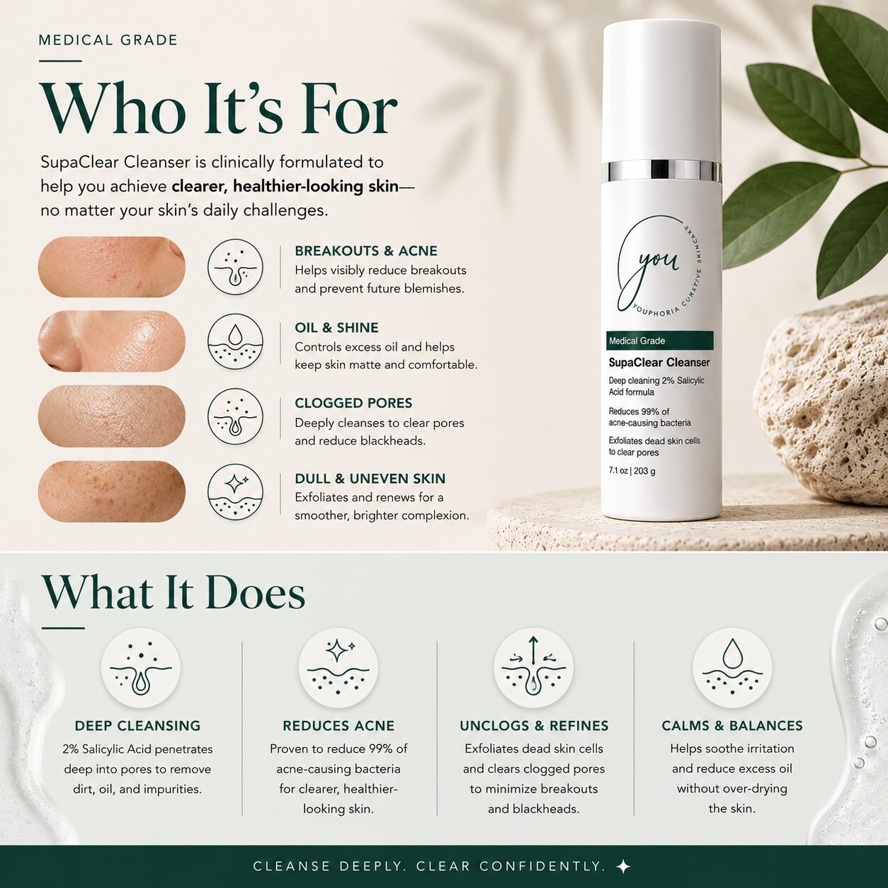 supaclear cleansing gel