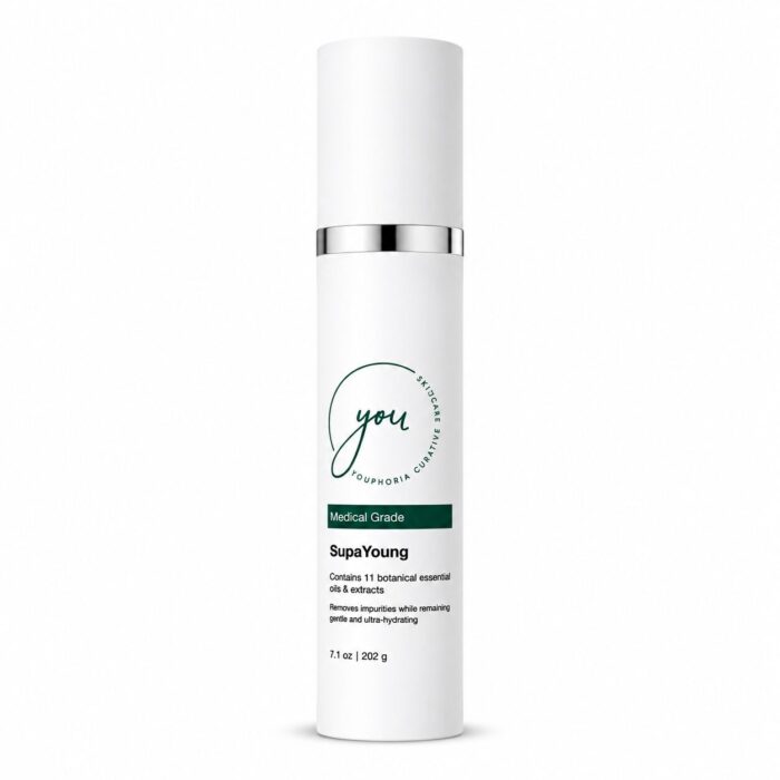 supayoung cleanser for all skin types and tones. Makeup removing gentle cleanser