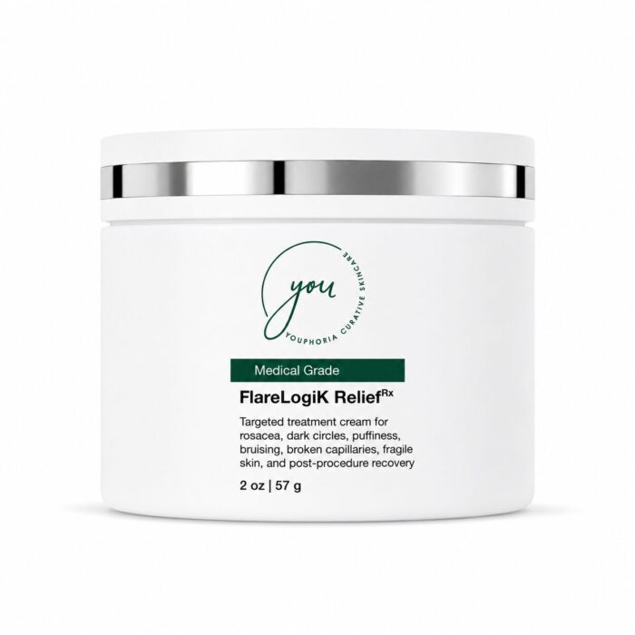 flarelogik relief cream for rosacea and bruising