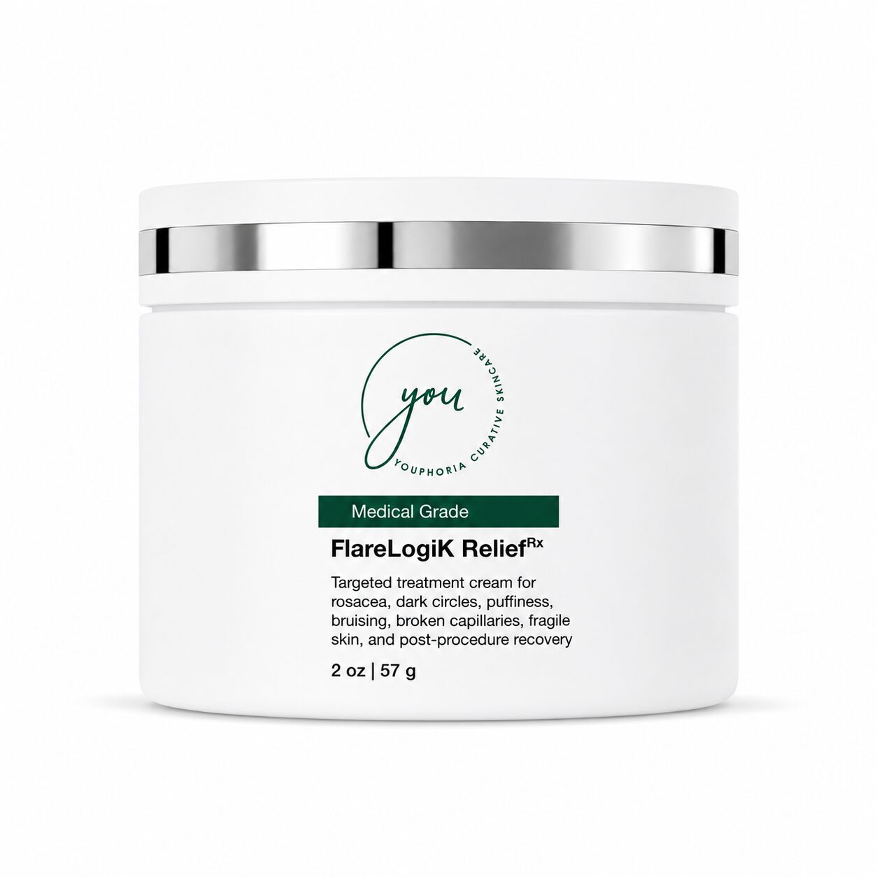 flarelogik relief cream for rosacea and bruising