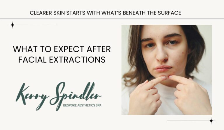 facial extractions performed at kerry spindler bespoke aesthetics spa boston