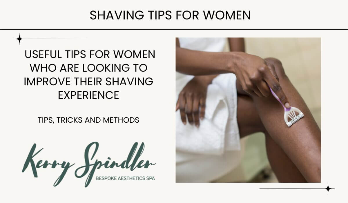 Shaving tips for women