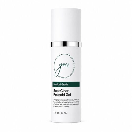 SupaClear Retinoid Gel is a lightweight retinoid treatment designed to support clearer-looking skin, refine rough texture