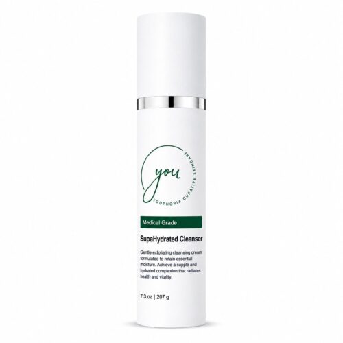 supahydrated cleanser with glycolic acid for mature skin in need of exfoliation