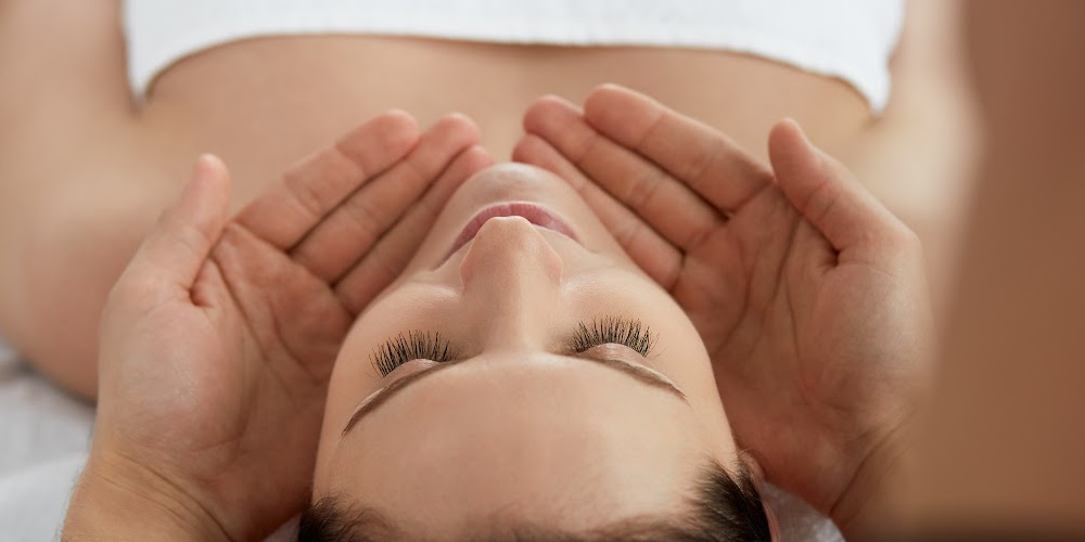 best facials near back bay in boston - view of a woman lying down for spa