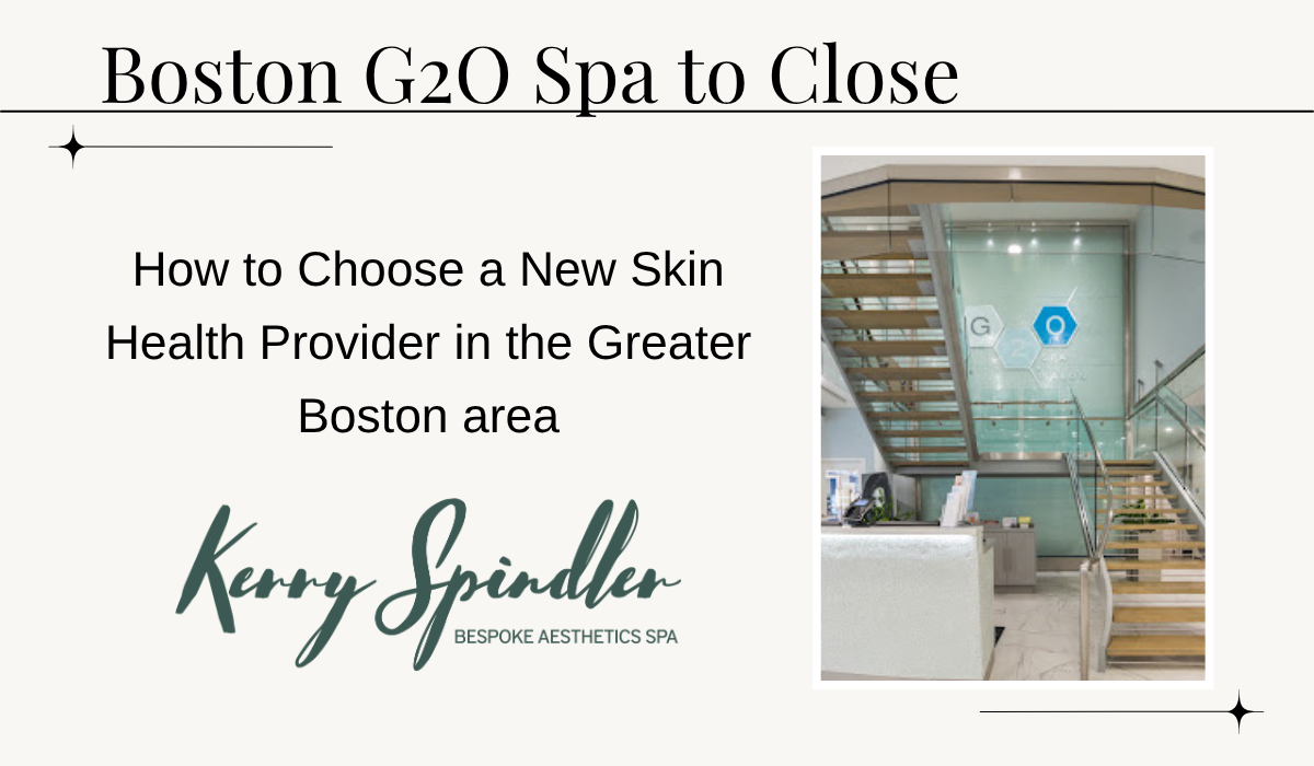 G20 Spa to close. how to choose a new provider