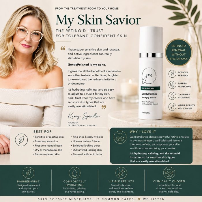 GentlyPolished retinoid for those with retinoid intolerances or sensitivies to actives