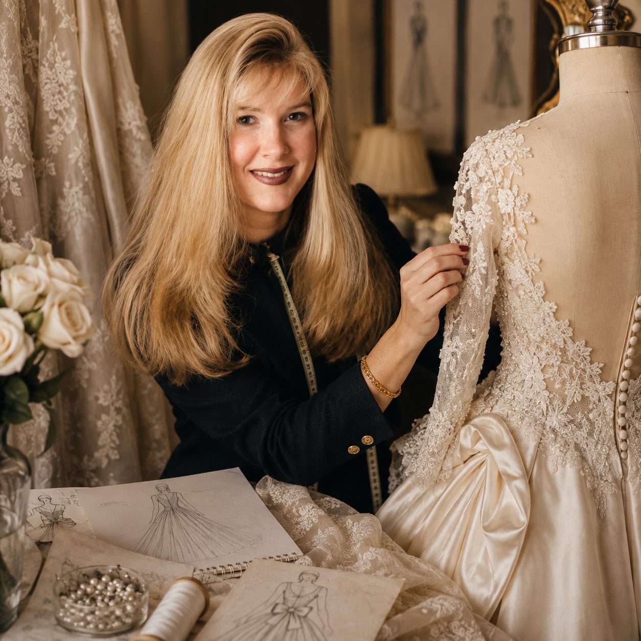 Kerry Spindler Bridal Couture Designer the early years